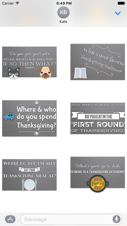 GladLibs: Thanksgiving Prompts screenshot-4