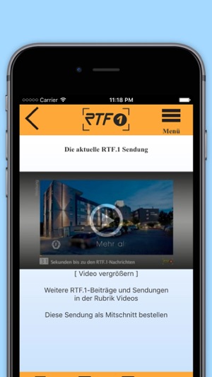 RTF.1 Regionalfernsehen(圖2)-速報App