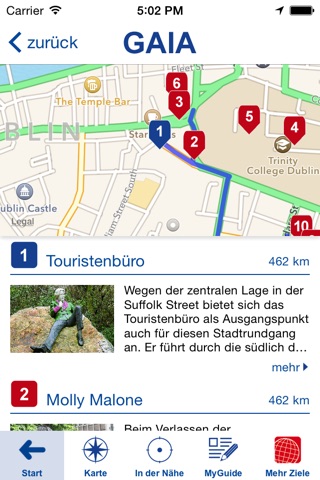 GAIA Reise-App screenshot 3