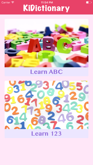 KiDictionary - Learn ABC and 123 with Voice Tutor(圖1)-速報App