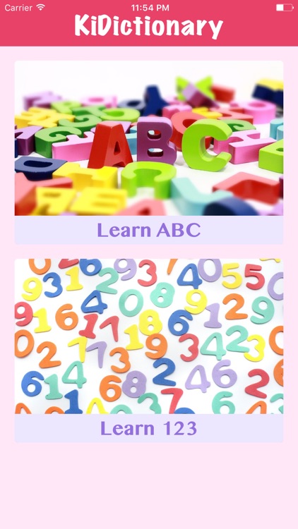 KiDictionary - Learn ABC and 123 with Voice Tutor