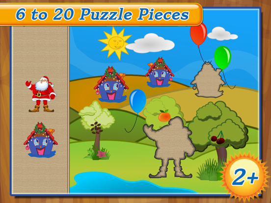 Puzzle for Santa - Christmas Gift HD Puzzles for Kids and Toddler by Tiltan Games screenshot