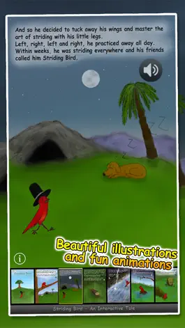 Game screenshot Striding Bird - An inspirational tale for kids hack