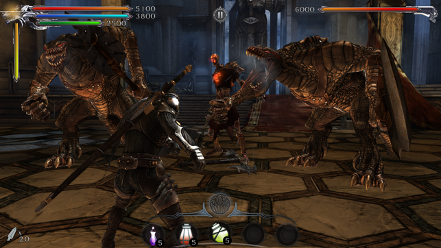 Đang miễn phí game Joe Dever's Lone Wolf trên iOS, phong cách như The Walking Dead