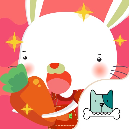 Kids Animal Game - Feed the Rabbit, Play & Learn Icon