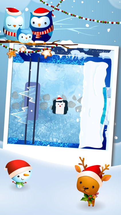 Save Santa:The Christmas fun avalanche escape game screenshot-3