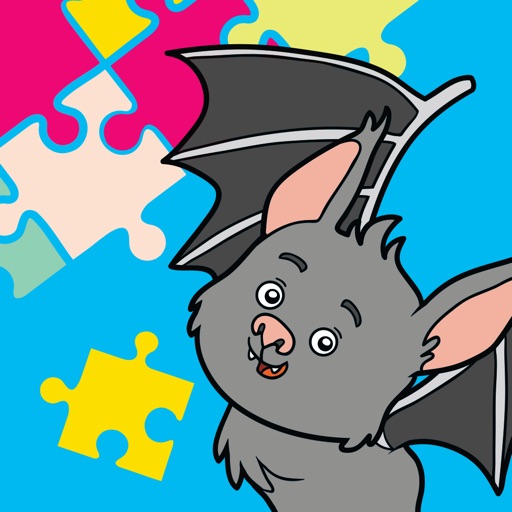 Bat Pet Jigsaw Puzzle for Kids Icon