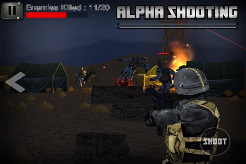 Alpha Sniper Shooting Strike screenshot 4