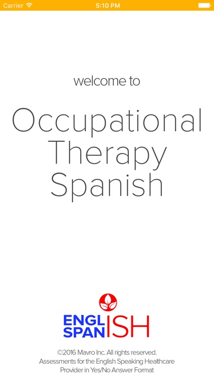 Occupational Therapy Spanish Guide (OTSG)