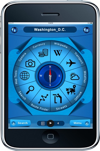 Washington D.C. DC USA - Offline Maps Navigator - náhled