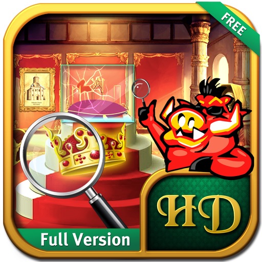 Crown Jewels Hidden Objects Secret Mystery Puzzle Icon