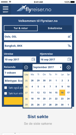 Flyreiser.no(圖1)-速報App