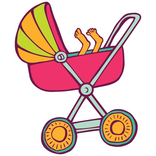 Baby Stuff Icons New Mom Sticker Pack