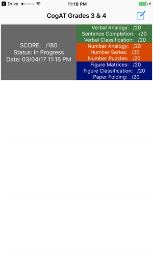 CogAT Grades 3 & 4(圖1)-速報App
