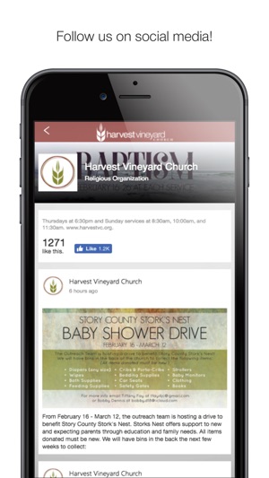 Harvest Vineyard Church(圖3)-速報App