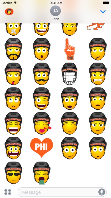 Philadelphia Hockey Stickers & Emojis screenshot-3