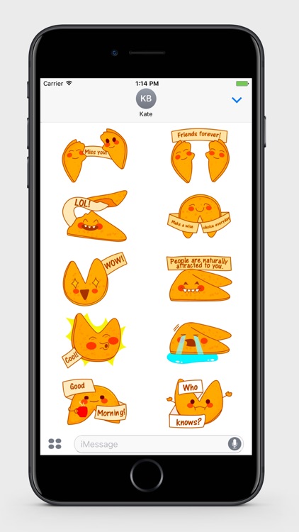 Fortune Cookie Stickers!