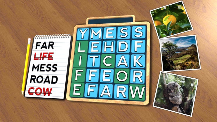 Wordsearch Revealer Trees