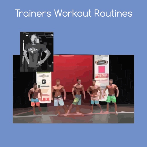 Trainers workout routines icon