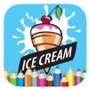 Page Sweet Ice Cream Coloring Game For Kids