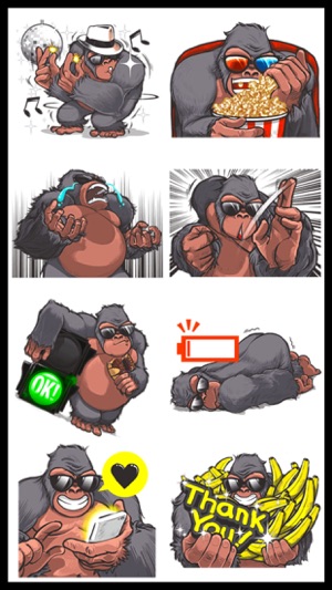 Mod Gorilla Stickers(圖5)-速報App