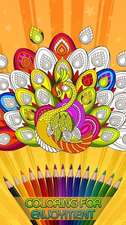 Adult Coloring Book - Creatively Calm Mind screenshot-3