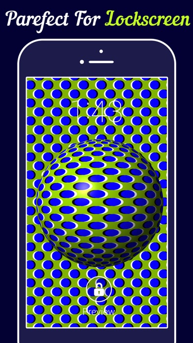 How to cancel & delete Optical Illusion Wallpaper.s - Illusion Background from iphone & ipad 3