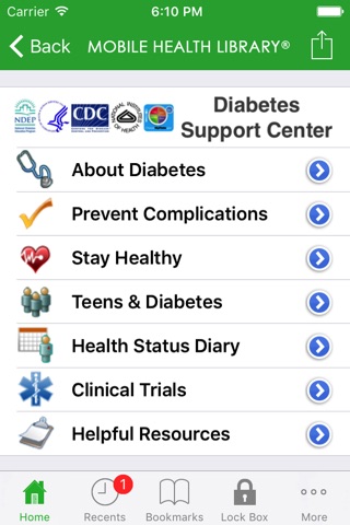 Mobile Health Library screenshot 3