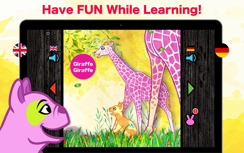 Learn German &amp; English - Toddler &amp; Kids Animals thumbnail 3