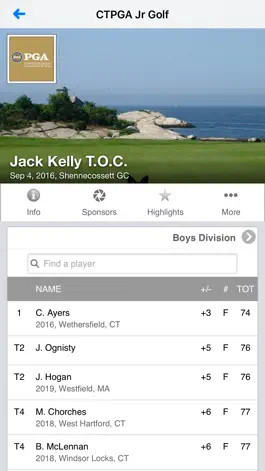 Game screenshot Connecticut PGA Jr Golf hack