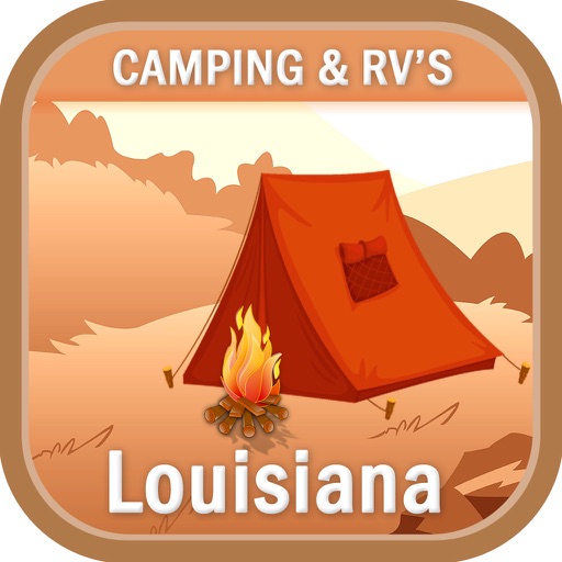 Louisiana Campgrounds&Hiking Trails Offline Guide icon