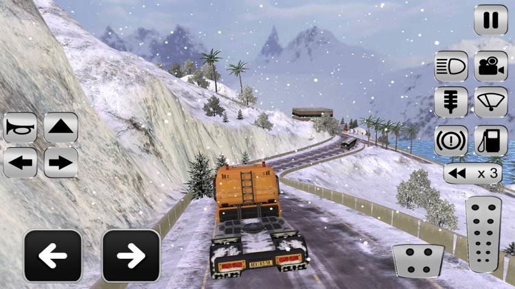 Grand Snow Truck Simulator : Cargo Truck Driver 3D screenshot-4