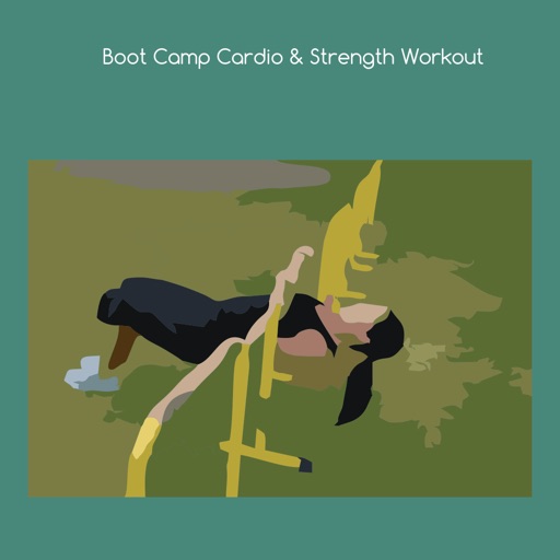 Boot camp cardio and strength workout icon