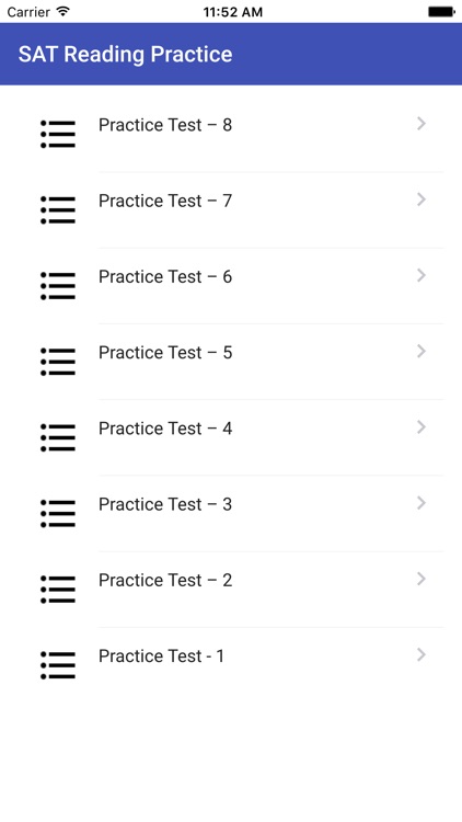 SAT Reading Mock Tests Practice screenshot-3