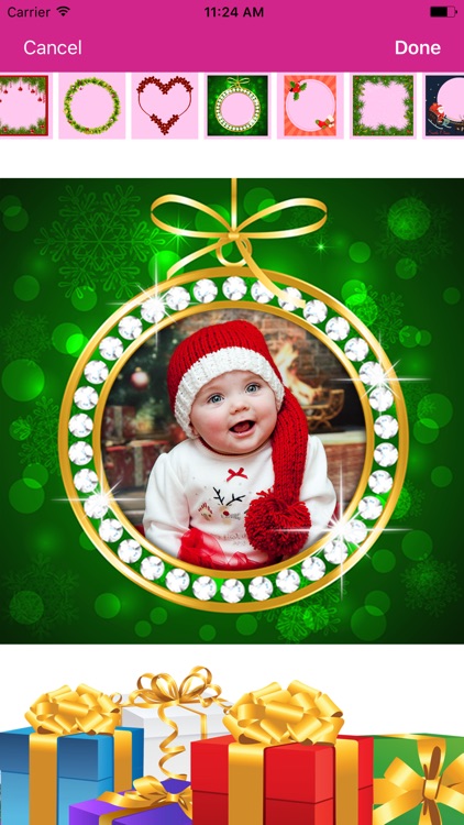 Merry Christmas Photo Frames Editor & Xmas Collage screenshot-3