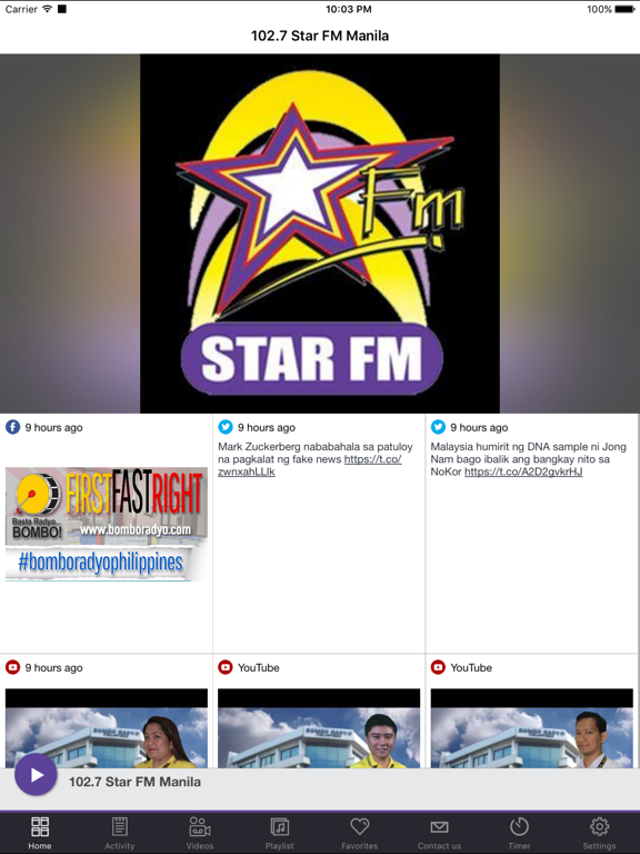 Screenshot #4 pour 102.7 Star FM Manila