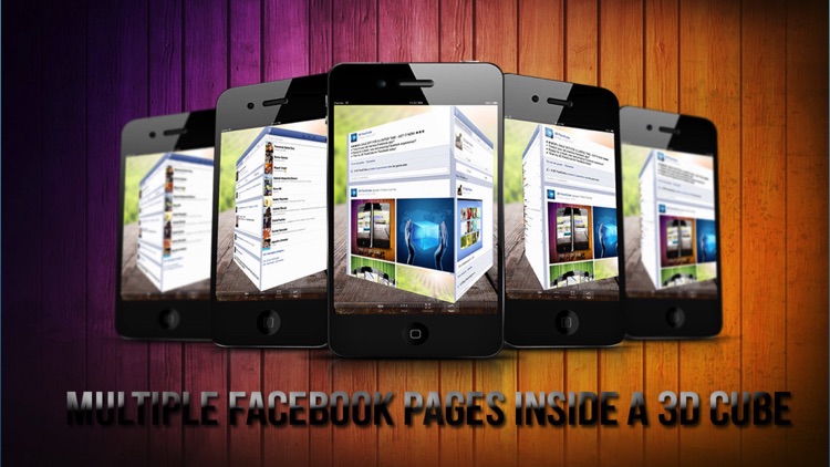 3D FaceCube for Facebook
