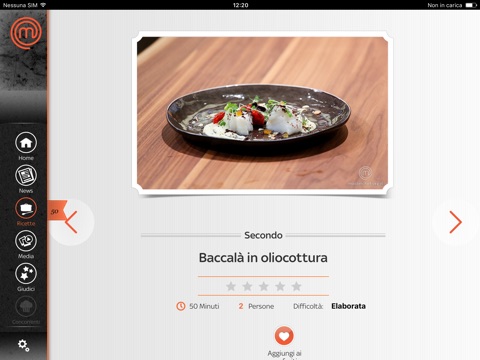 MasterChef Italia per iPad screenshot 4
