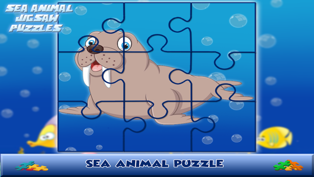 Sea Animal Jigsaw Puzzles(圖5)-速報App