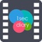 1 Second Video is a diary everyday that stitches together videos and photos to document your life's journey