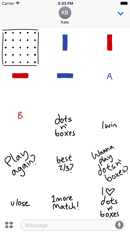 Dots and Boxes Classic - Puzzle Games for iMessage