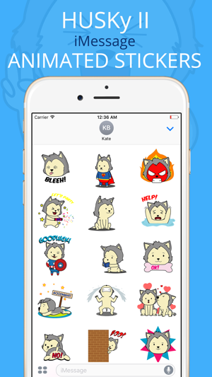 HUSKy II Animated Stickers(圖1)-速報App