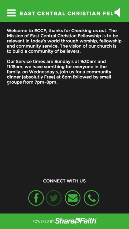 East Central Christian Fellows