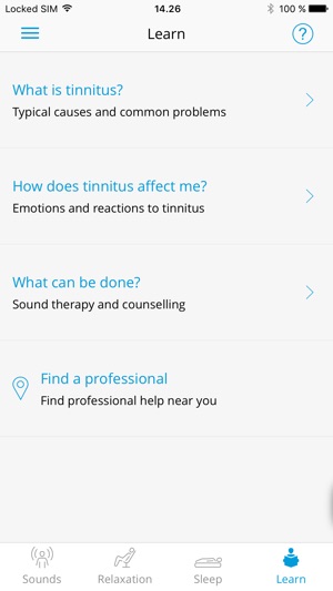 Widex Zen, Tinnitus Management(圖3)-速報App