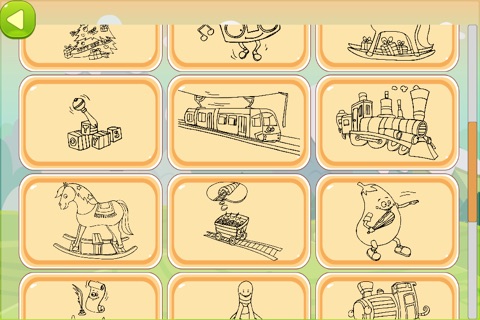 train games - train coloring book screenshot 4
