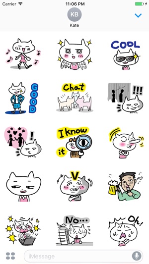 Ginger The Lovely Little Cat Stickers(圖2)-速報App