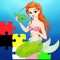 Mermaid Princess Jigsaw Puzzles Games For Kids