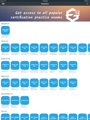 캡처 1 Exam Guru - Practice Exams for IT Certifications iphone