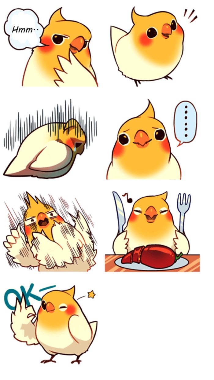 Best Lovely Bird Stickers