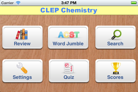 CLEP Chemistry Prep Flashcards Exambusters screenshot 2